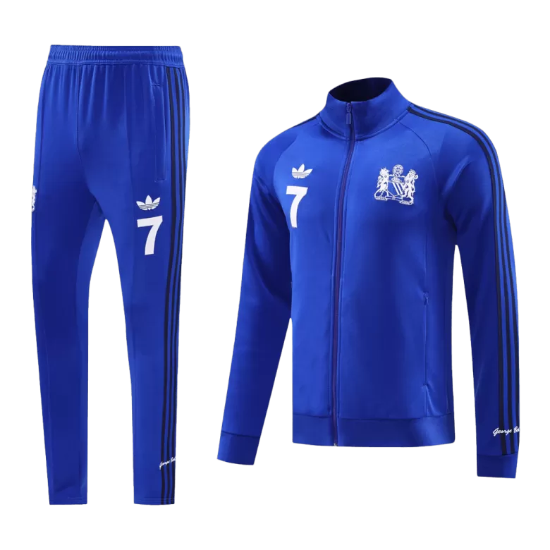 Manchester United Training Kit 2024/25 - Blue (Jacket+Pants) - George Best - gojersey