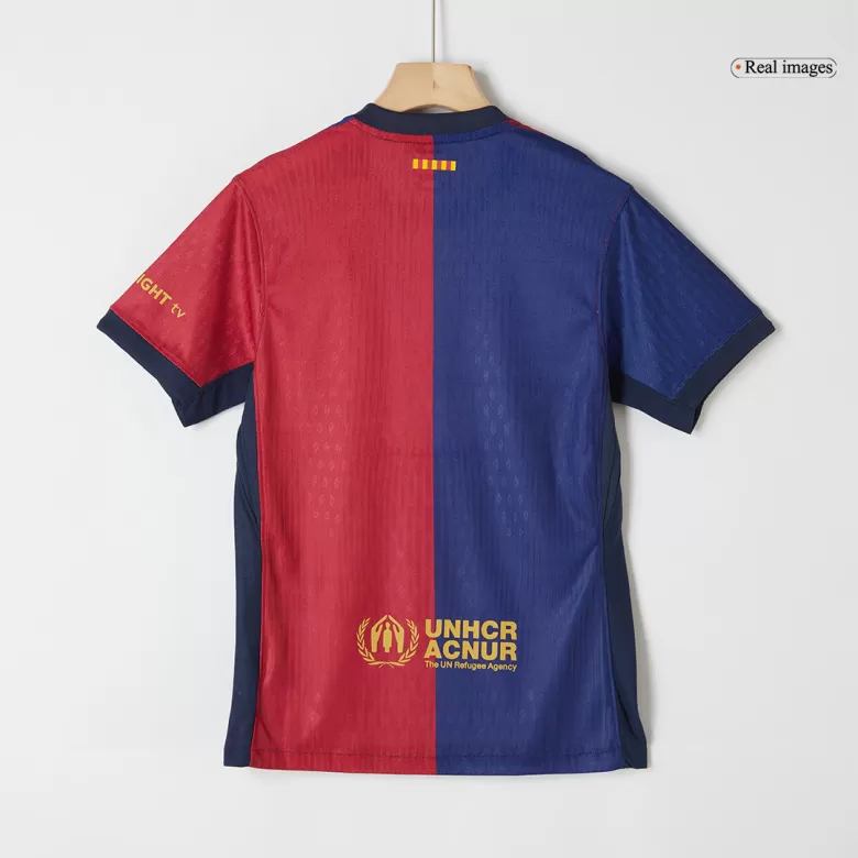 Barcelona Home Soccer Jersey Authentic 2024/25 - COLDPLAY - gojersey