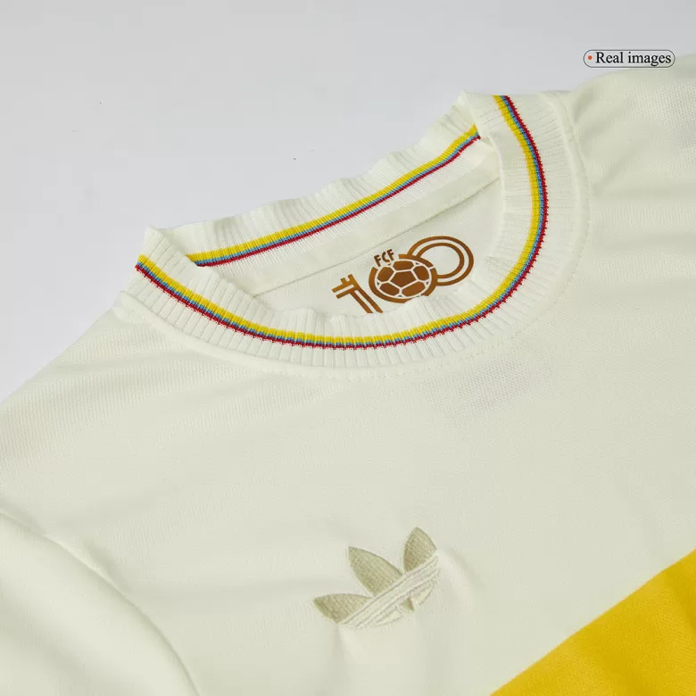 Colombia Soccer Jersey Kit 2024 Kids(Jersey+Shorts) - 100th Anniversary - gojersey