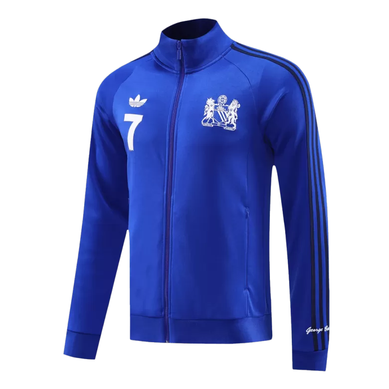 Manchester United Training Kit 2024/25 - Blue (Jacket+Pants) - George Best - gojersey