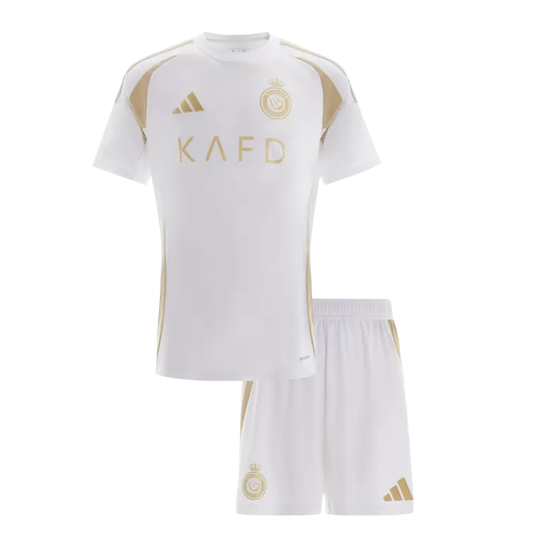 Al Nassr Third Away Soccer Jersey Kit 2024/25 Kids(Jersey+Shorts) - gojersey