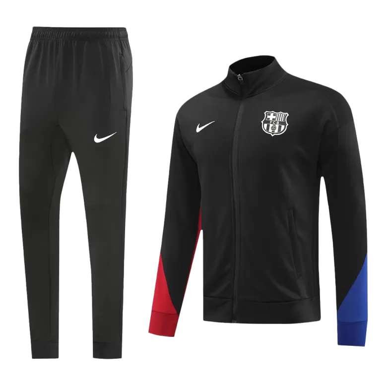 Barcelona Training Kit 2024/25 - Black (Jacket+Pants) - gojersey