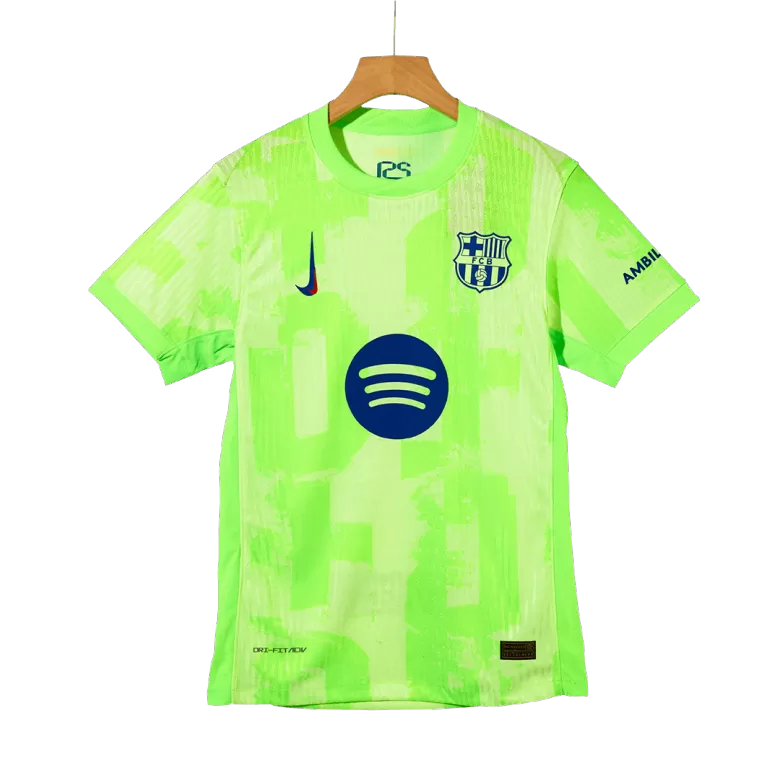 Barcelona Third Away Soccer Jersey Authentic 2024/25-（Spotify Logo Without Text） - gojersey