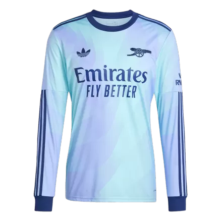 Arsenal Long Sleeve Third Away Soccer Jersey 2024/25 - gojersey