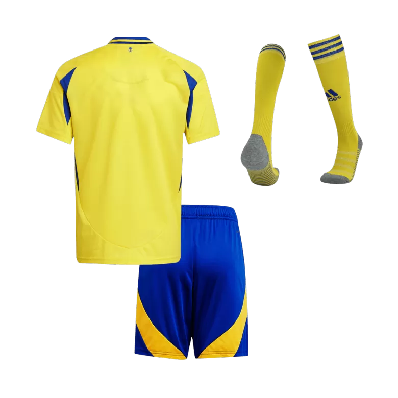 Al Nassr Home Soccer Jersey Kit 2024/25 Kids(Jersey+Shorts+Socks) - gojersey