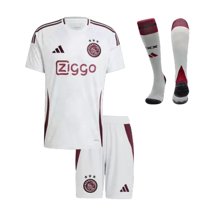 Ajax Third Away Soccer Jersey Kit 2024/25 Kids(Jersey+Shorts+Socks) - gojersey