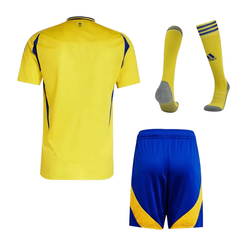 Al Nassr Home Soccer Jersey Kit 2024/25 (Jersey+Shorts+Socks) - gojersey