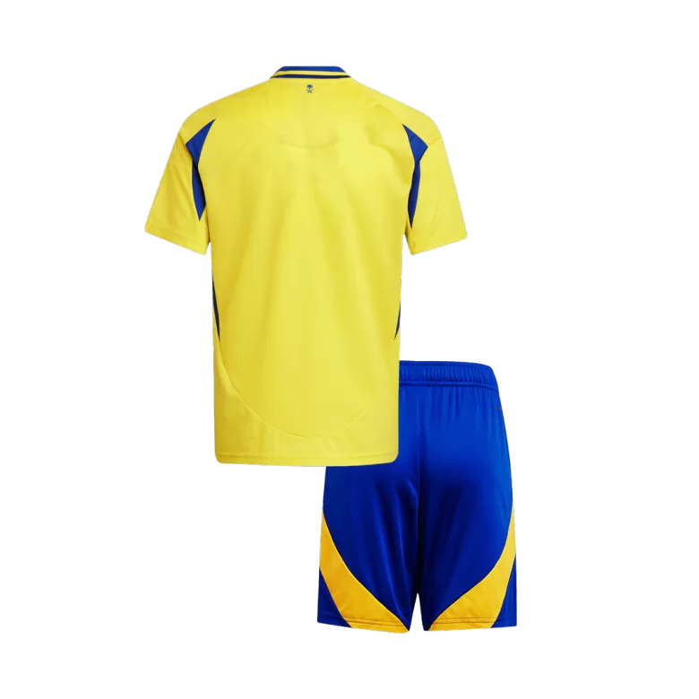 Al Nassr Home Soccer Jersey Kit 2024/25 Kids(Jersey+Shorts) - gojersey