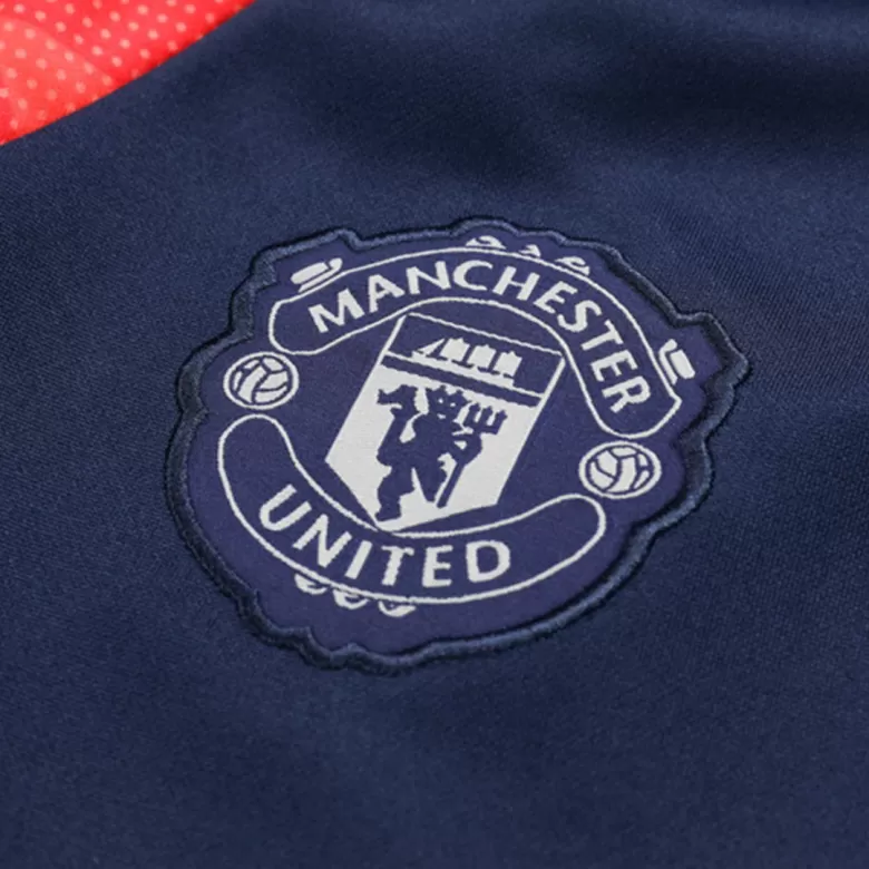 Manchester United Sweatshirt Kit 2024/25 - Red (Top+Pants) - gojersey