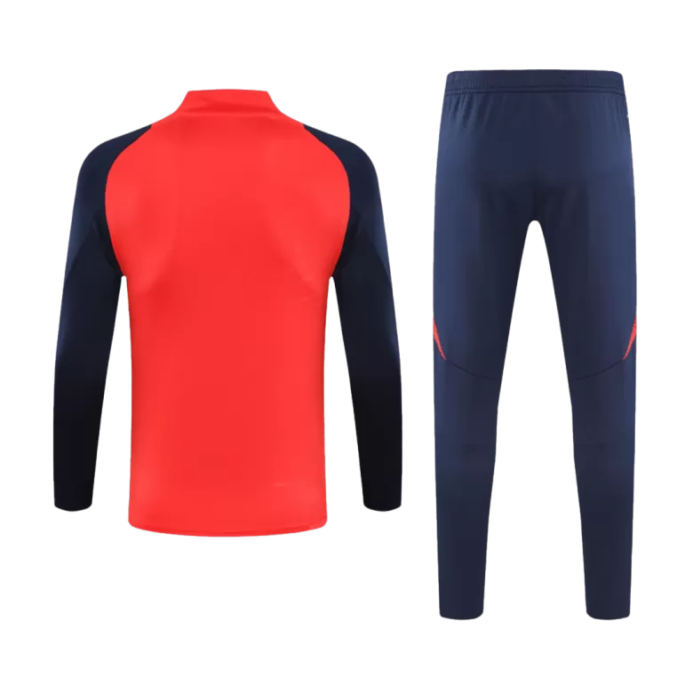 Manchester United Sweatshirt Kit 2024/25 - Red (Top+Pants) - gojersey