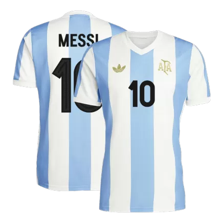 Argentina MESSI #10 Soccer Jersey 2024 - 50th Anniversary - gojersey