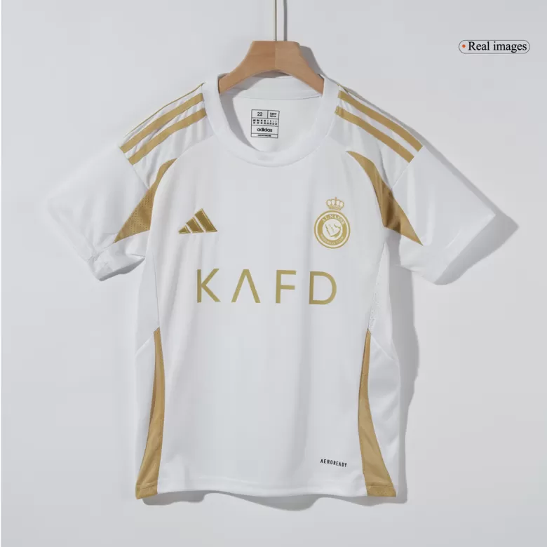 Al Nassr Third Away Soccer Jersey Kit 2024/25 Kids(Jersey+Shorts) - gojersey