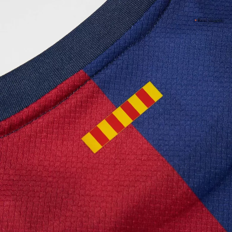 Barcelona Home Soccer Jersey Kit 2024/25 Kids(Jersey+Shorts) - COLDPLAY - gojersey