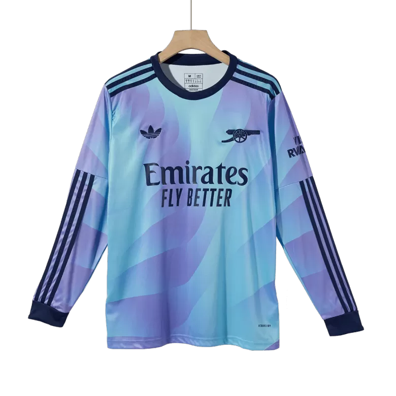 Arsenal Long Sleeve Third Away Soccer Jersey 2024/25 - gojersey