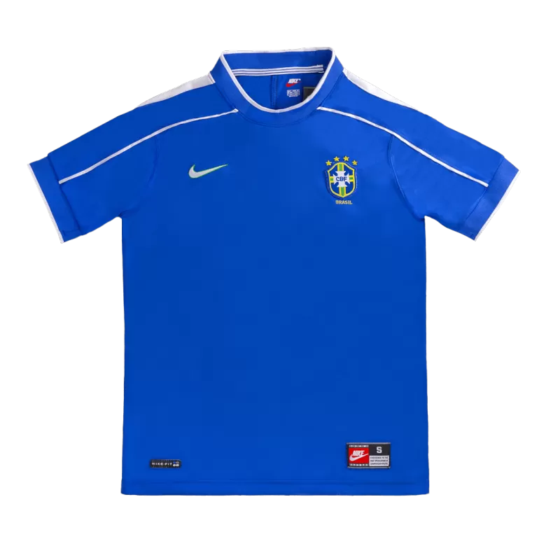 Brazil Away Jersey Retro 1998 - gojersey