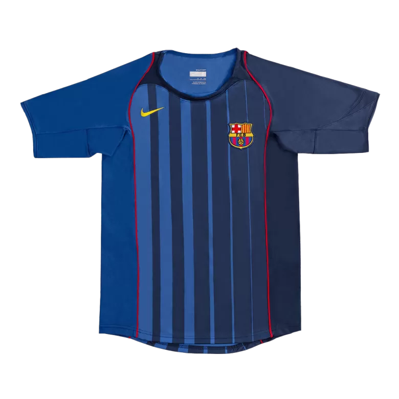 Barcelona Away Soccer Jersey 2004/05 - gojersey