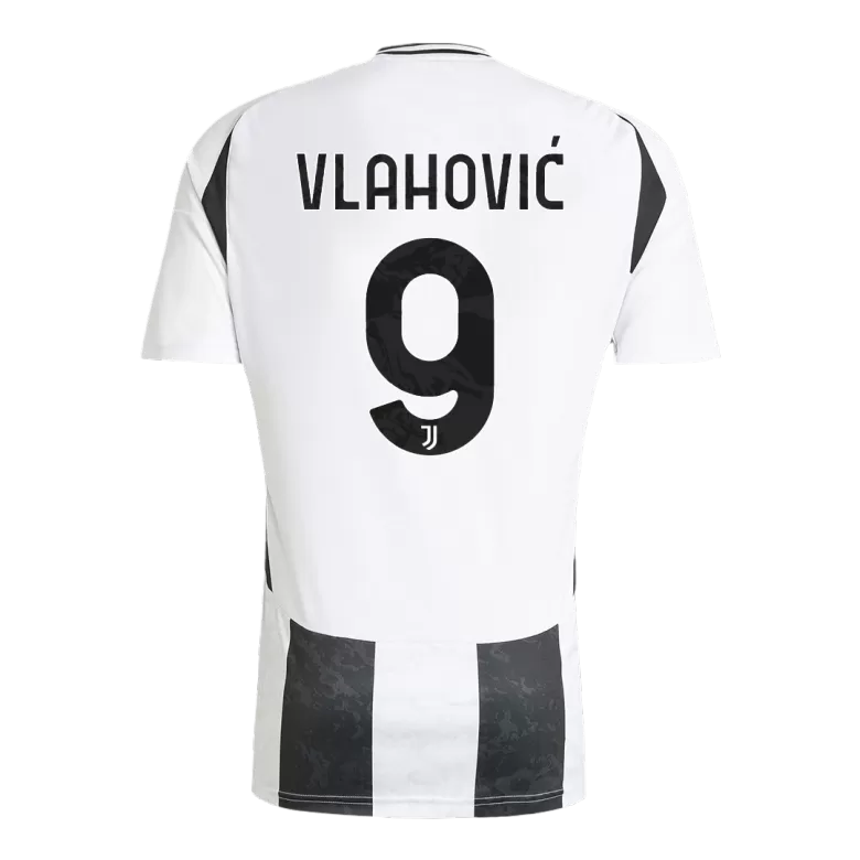 Juventus VLAHOVIĆ #9 Home Soccer Jersey 2024/25 - Save The Children Sponsor  - gojersey