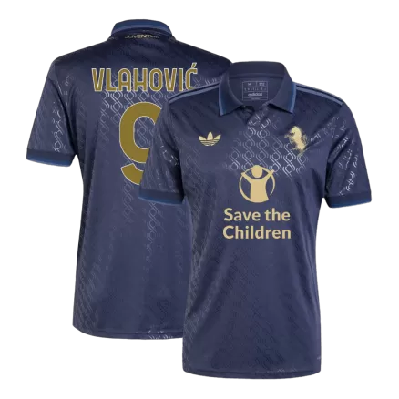 Juventus VLAHOVIĆ #9 Third Away Soccer Jersey 2024/25 - Save The Children Sponsor  - gojersey