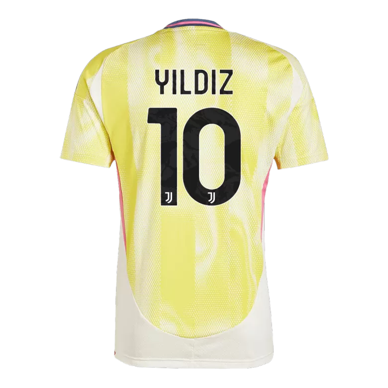 Juventus YILDIZ #10 Away Soccer Jersey 2024/25 - Save The Children Sponsor  - gojersey