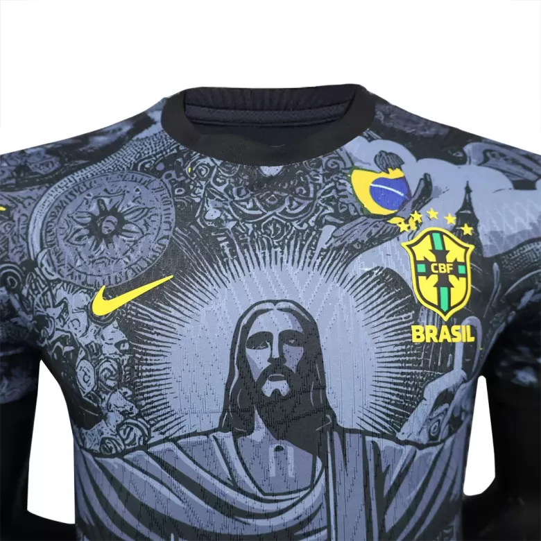 Brazil Jesus Soccer Jersey Authentic 2024 - Special - gojersey