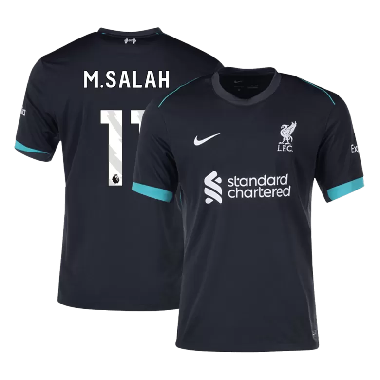 Liverpool M.SALAH #11 Away Soccer Jersey 2024/25 - gojersey