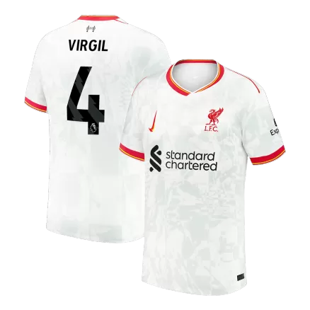 Liverpool VIRGIL #4 Third Away Soccer Jersey 2024/25 - gojersey