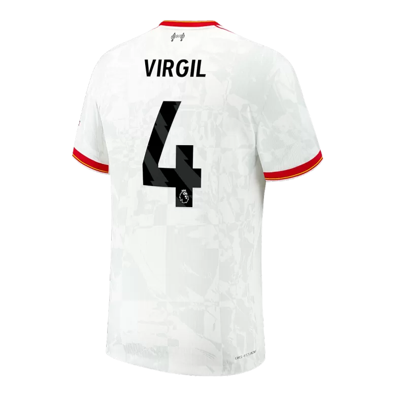 Liverpool VIRGIL #4 Third Away Soccer Jersey Authentic 2024/25 - gojersey