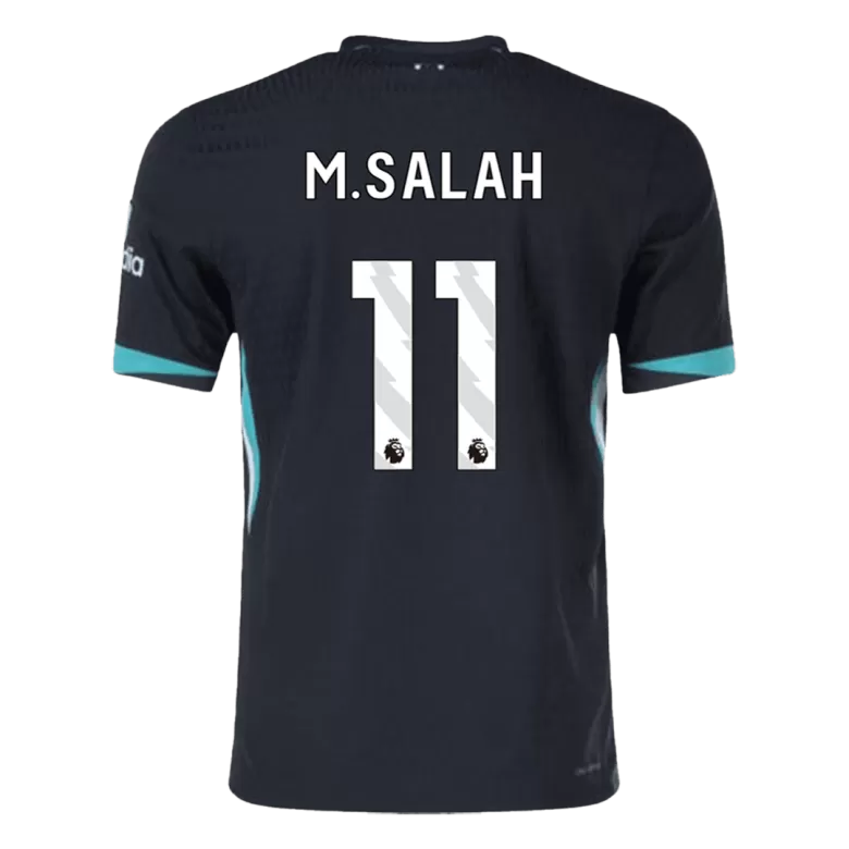 Liverpool M.SALAH #11 Away Soccer Jersey Authentic 2024/25 - gojersey