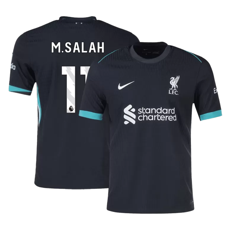 Liverpool M.SALAH #11 Away Soccer Jersey Authentic 2024/25 - gojersey