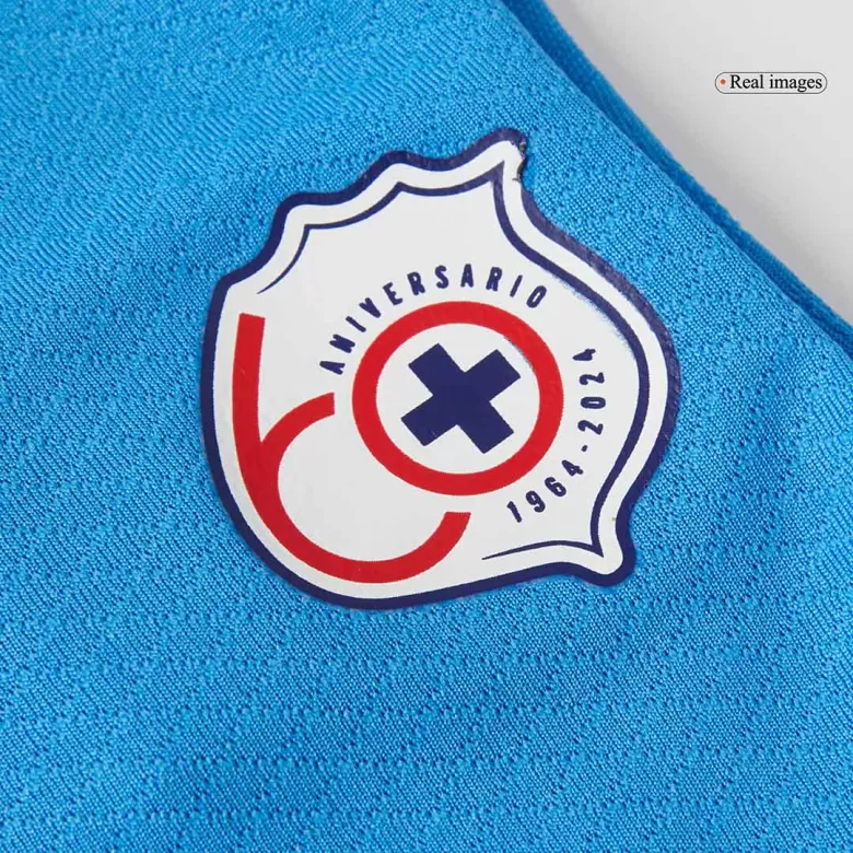 Cruz Azul Home Soccer Jersey Kit 2024/25 Kids(Jersey+Shorts) - gojersey