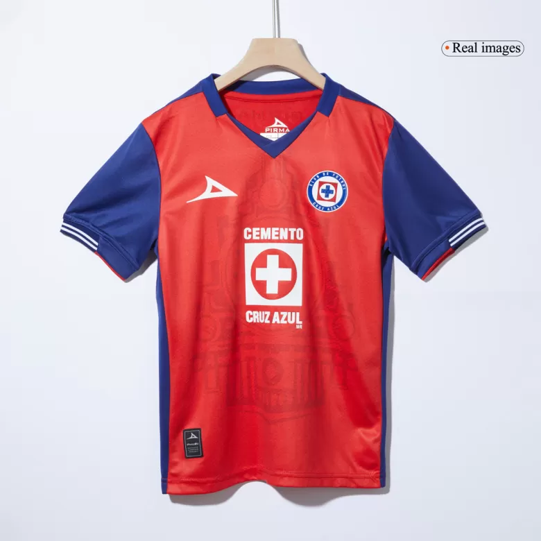 Cruz Azul Third Away Soccer Jersey Kit 2024/25 Kids(Jersey+Shorts) - gojersey