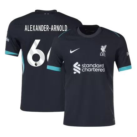 Liverpool ALEXANDER-ARNOLD #66 Away Soccer Jersey Authentic 2024/25 - gojersey