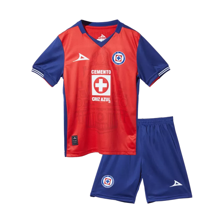 Cruz Azul Third Away Soccer Jersey Kit 2024/25 Kids(Jersey+Shorts) - gojersey