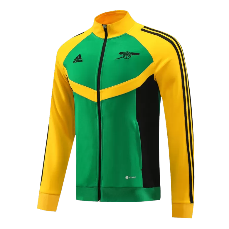 Arsenal Training Kit 2024/25 - Green&Yellow (Jacket+Pants) - gojersey