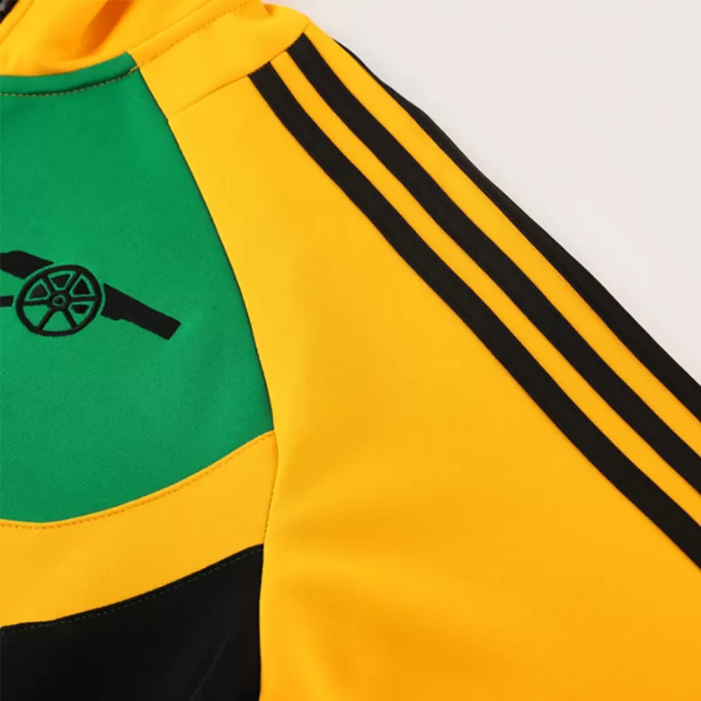 Arsenal Training Kit 2024/25 - Green&Yellow (Jacket+Pants) - gojersey