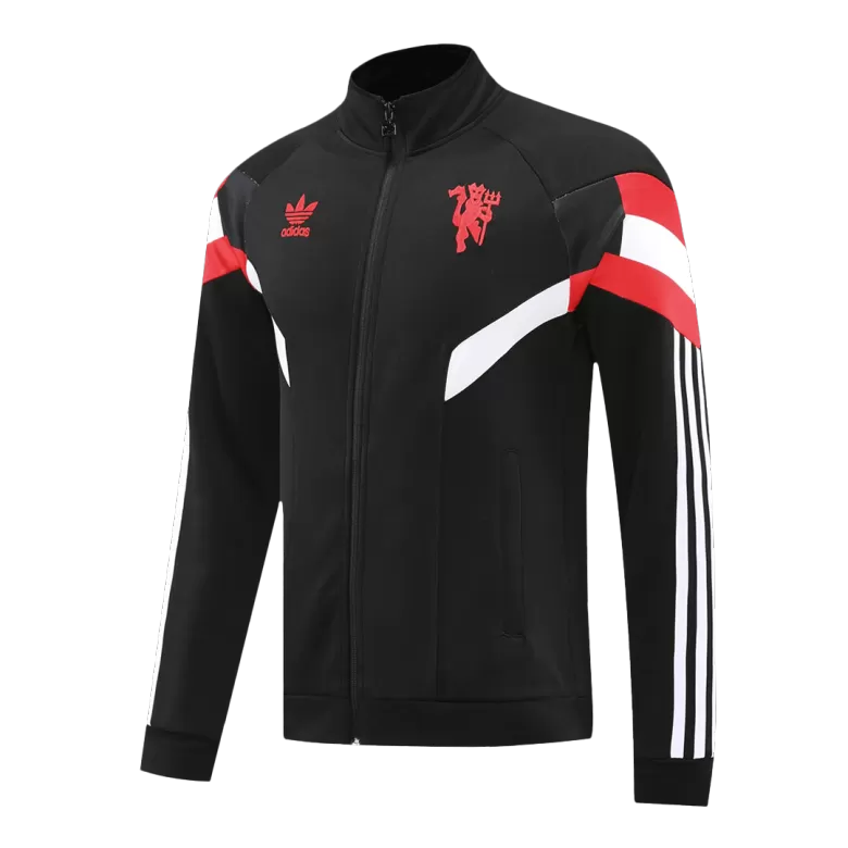 Manchester United Training Jacket 2024/25 Black - gojersey