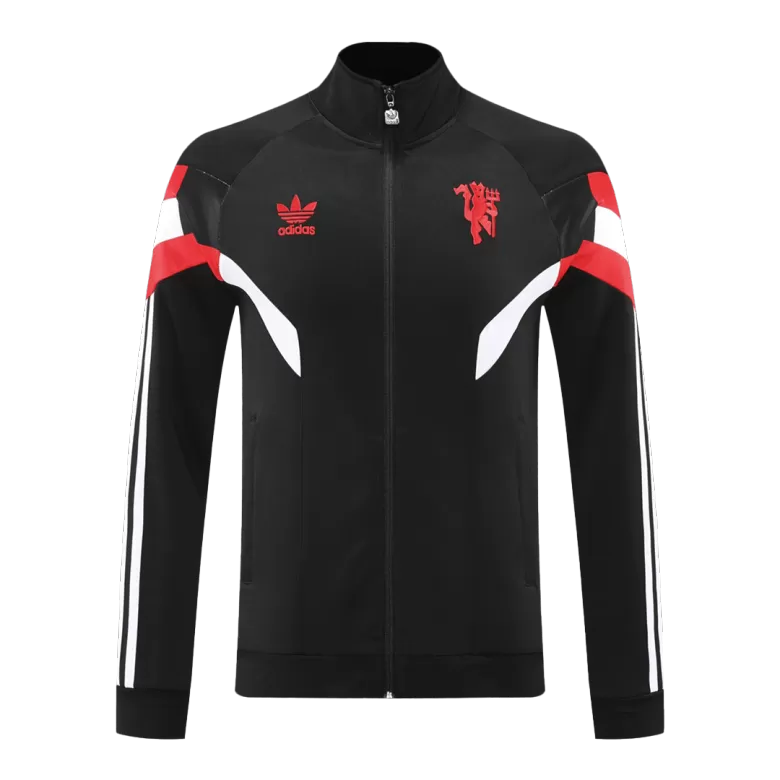 Manchester United Training Kit 2024/25 - Black (Jacket+Pants) - gojersey