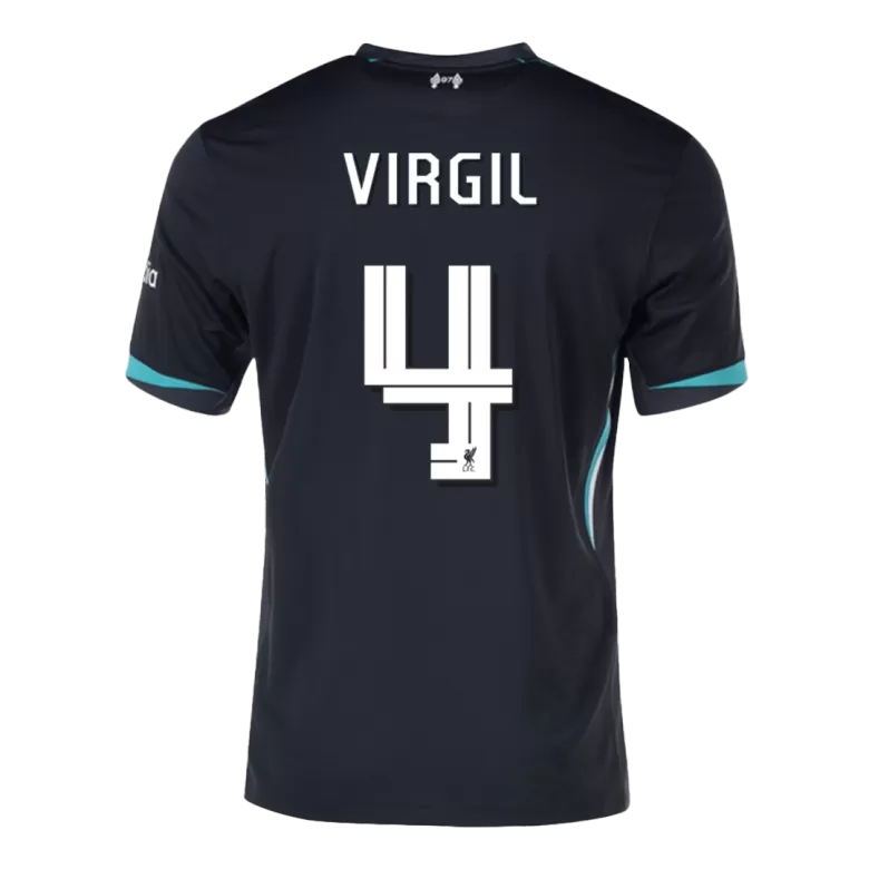 Liverpool VIRGIL #4 Away Soccer Jersey 2024/25 - UCL Edition - gojersey