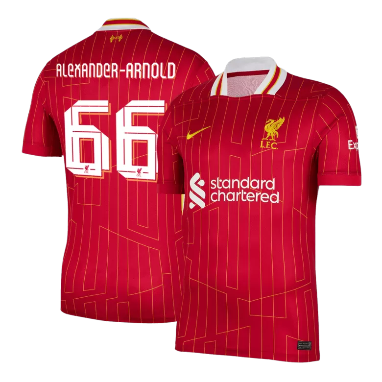 Liverpool ALEXANDER-ARNOLD #66 Home Jersey 2024/25 - UCL Edition - gojersey