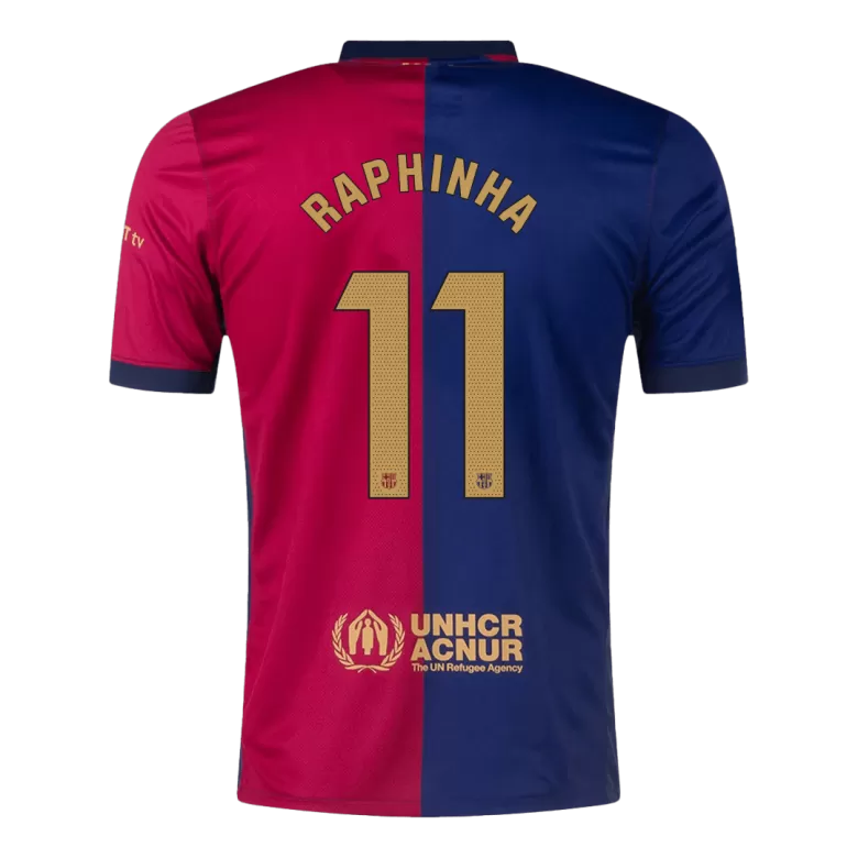 Barcelona RAPHINHA #11 Home Jersey 2024/25 - gojersey