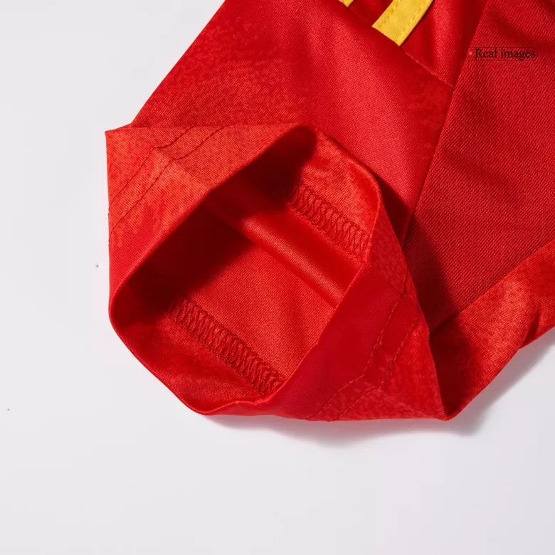 Spain Home Jersey Kit EURO 2024 Kids(Jersey+Shorts) - gojersey