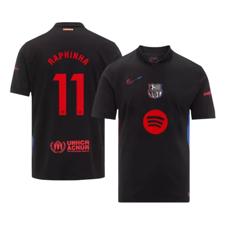 Barcelona RAPHINHA #11 Away Jersey 2024/25 - gojersey