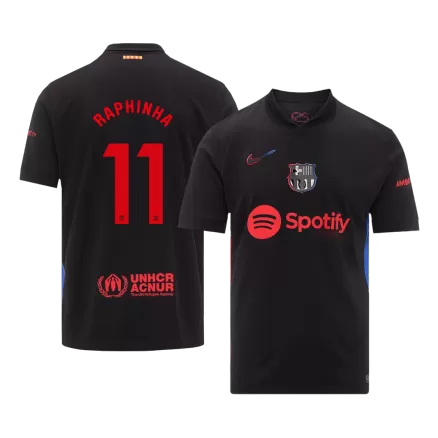 Barcelona RAPHINHA #11 Away Jersey 2024/25 - gojersey