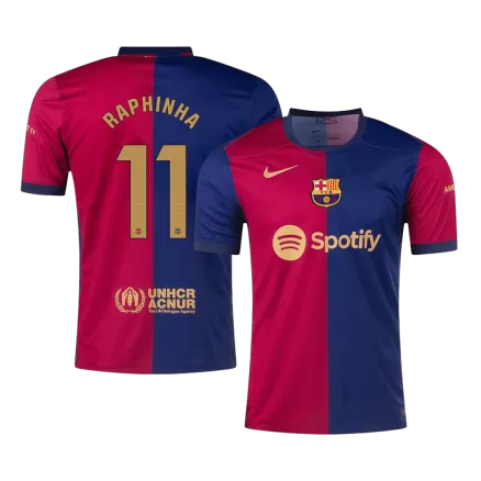 Barcelona RAPHINHA #11 Home Jersey 2024/25 - gojersey