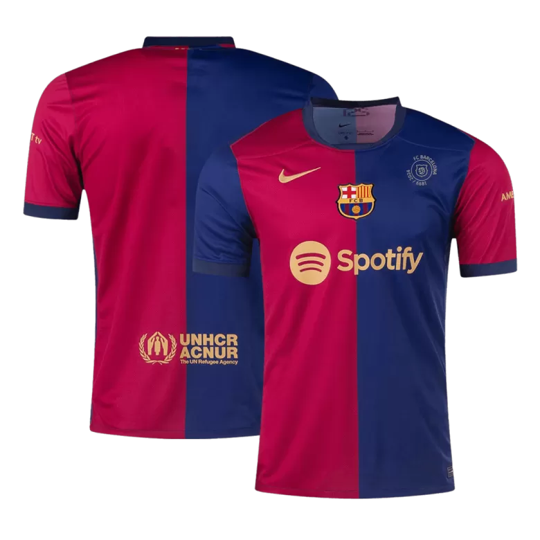 Barcelona Home Jersey 2024/25 - 125th Anniversary - gojersey