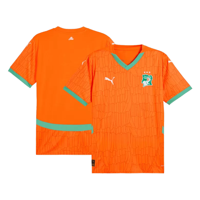 Côte d'Ivoire Home Soccer Jersey 2024/25 - gojersey