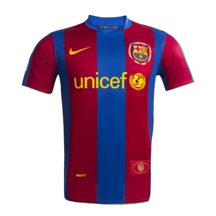 Barcelona Home Jersey Retro 2007/08 - gojersey