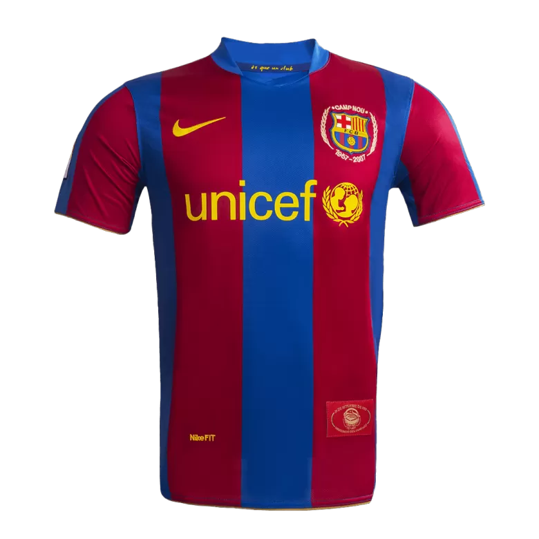 Barcelona Home Jersey Retro 2007/08 - gojersey