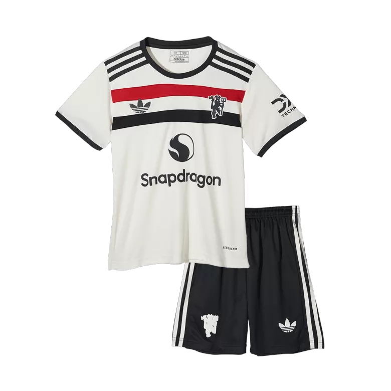 Manchester United Third Away Soccer Jersey Kit 2024/25 Kids(Jersey+Shorts+Socks) - gojersey