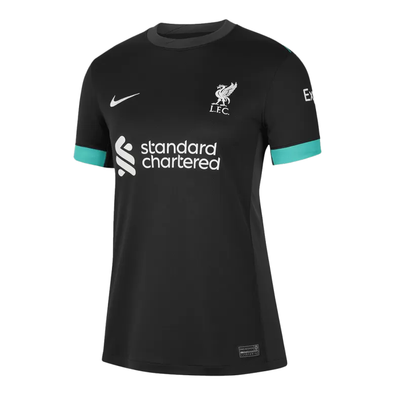 Women's Liverpool Away Soccer Jersey 2024/25 - gojersey